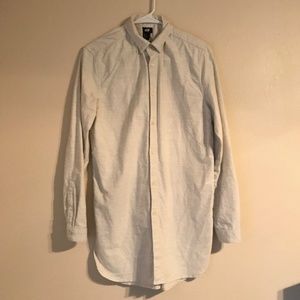 H&M Scoop Dress Shirt